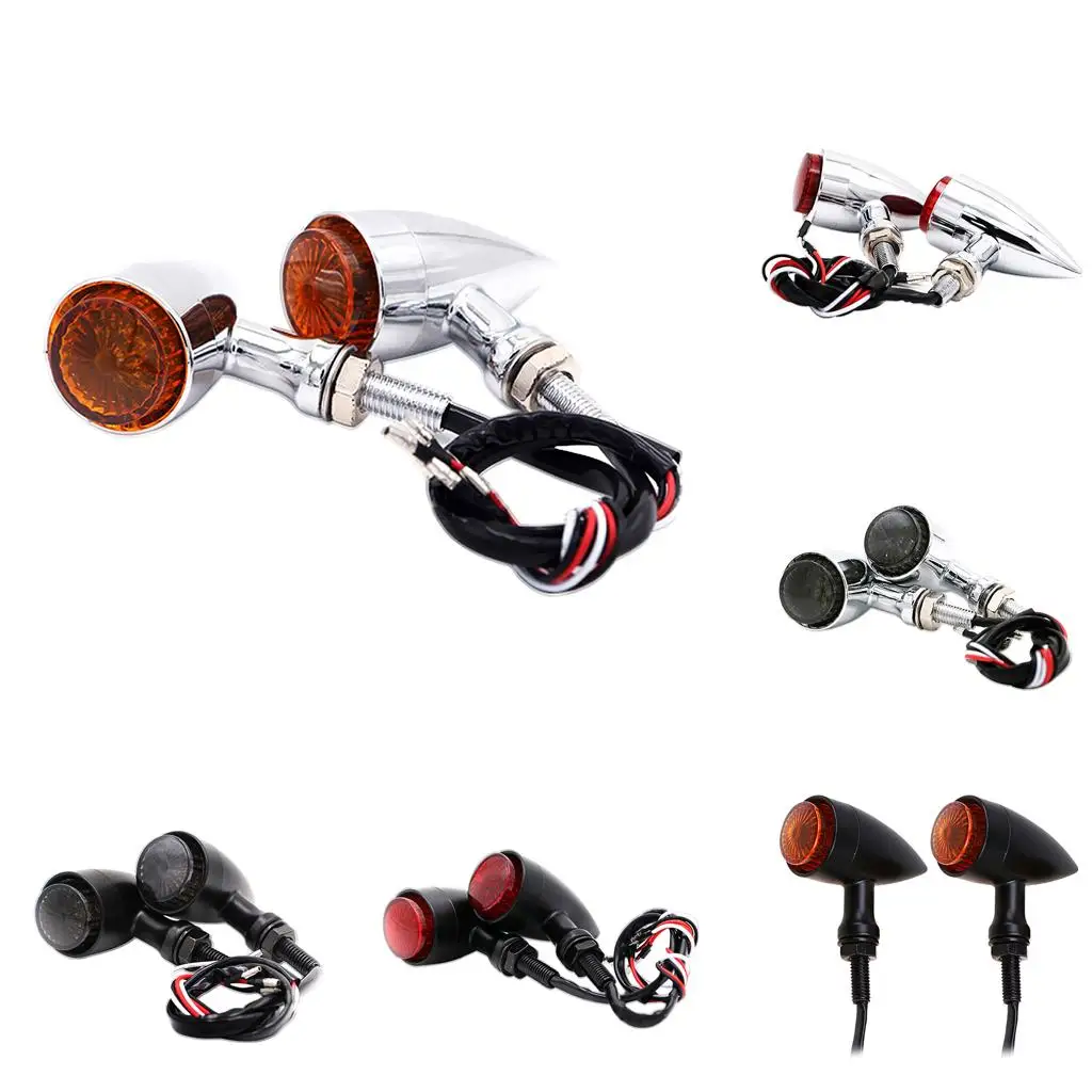 LED Turn Signal Lamp Metal Housing Side Marker Motorcycle Rear Light for Vintage Motorcycle Accessories
LED Turn Signal Lamp Metal Housing Side Marker Motorcycle Rear Light for Vintage Motorcycle Accessories