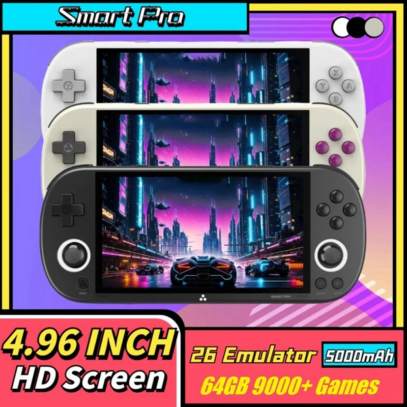 For Trimui Smart Pro Game Console 64GB 9000+ Games Linux Retro Video Game Console Supports Multiple Emulators A
For Trimui Smart Pro Game Console 64GB 9000+ Games Linux Retro Video Game Console Supports Multiple Emulators A