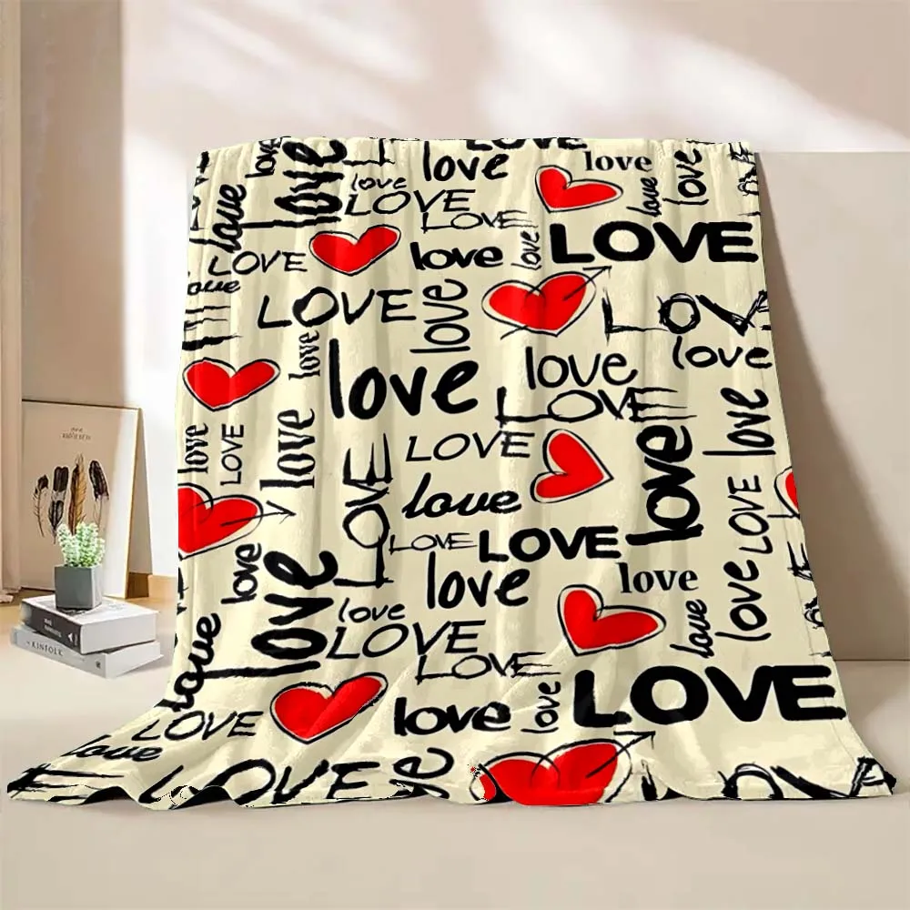 6 Sizes Love You Letters Printed Blanket Warm Soft and Comfortable Home Travel Blanket Sofa Bedding Cover Blanket Love Gifts
6 Sizes Love You Letters Printed Blanket Warm Soft and Comfortable Home Travel Blanket Sofa Bedding Cover Blanket Love Gifts
