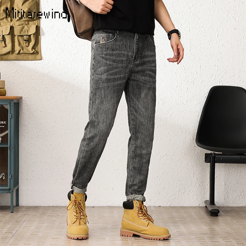 2024 Autumn New Black Gray Jeans for Men Daily Casual Denim Pants Cotton Stretch Slim Jeans Fashionable Versatile Men Trousers
2024 Autumn New Black Gray Jeans for Men Daily Casual Denim Pants Cotton Stretch Slim Jeans Fashionable Versatile Men Trousers