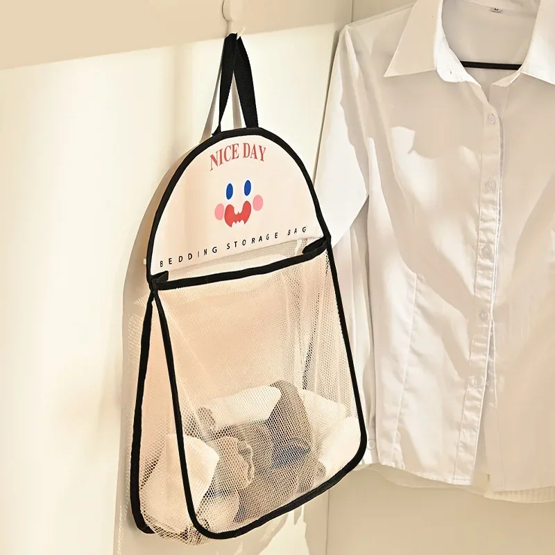 Hanging sundries storage mesh pocket underwear socks hanging bag wardrobe storage bag door storage artifact hanging wall
Hanging sundries storage mesh pocket underwear socks hanging bag wardrobe storage bag door storage artifact hanging wall