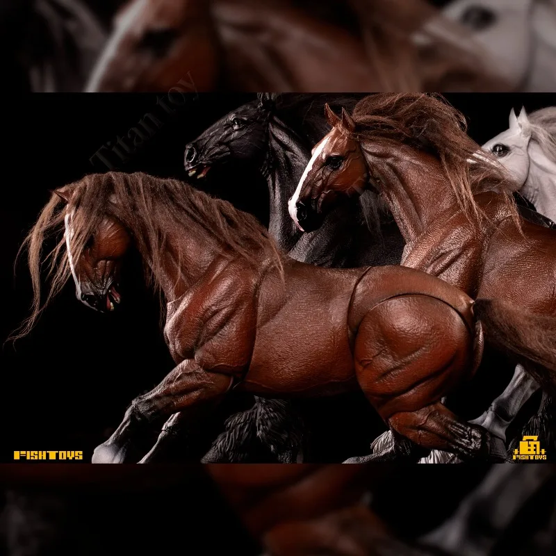 In Stock New FishToys D20Studio 1/12 Horse Toy Basic Movable Horse Black and White Horse Mounted Soldier Hobbies Collection
In Stock New FishToys D20Studio 1/12 Horse Toy Basic Movable Horse Black and White Horse Mounted Soldier Hobbies Collection