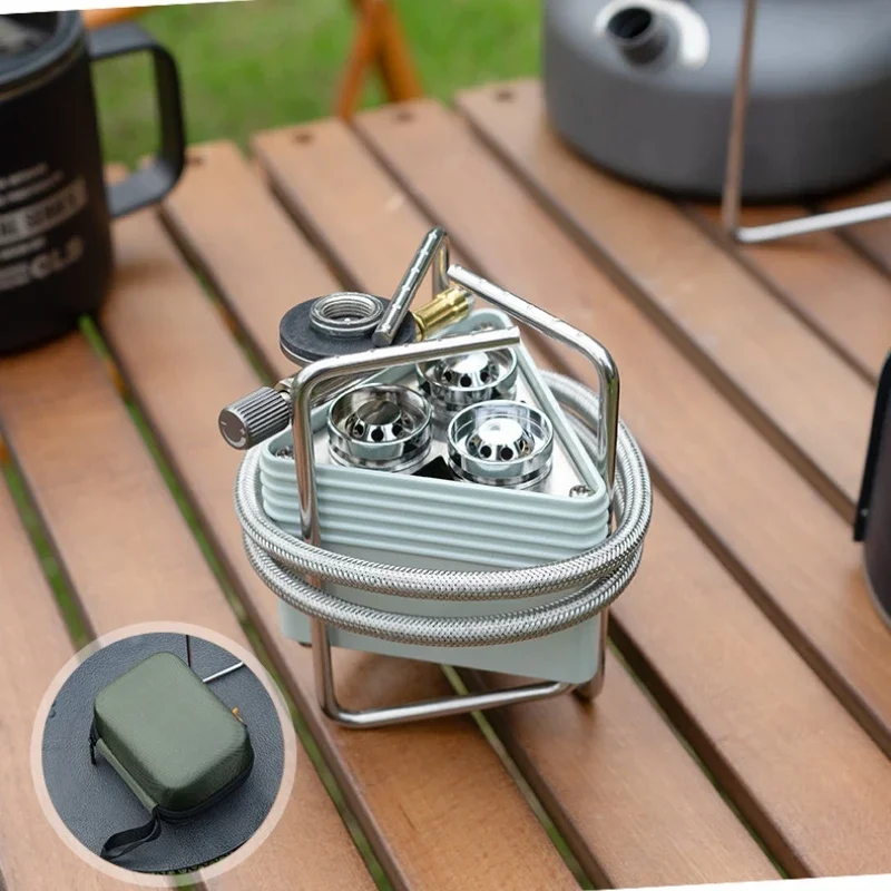3 Core Strong Power Camping Stove Portable Folding Backpacking Triple Burner 8000W Gas Stove for Cooking Hiking Picnic
3 Core Strong Power Camping Stove Portable Folding Backpacking Triple Burner 8000W Gas Stove for Cooking Hiking Picnic
