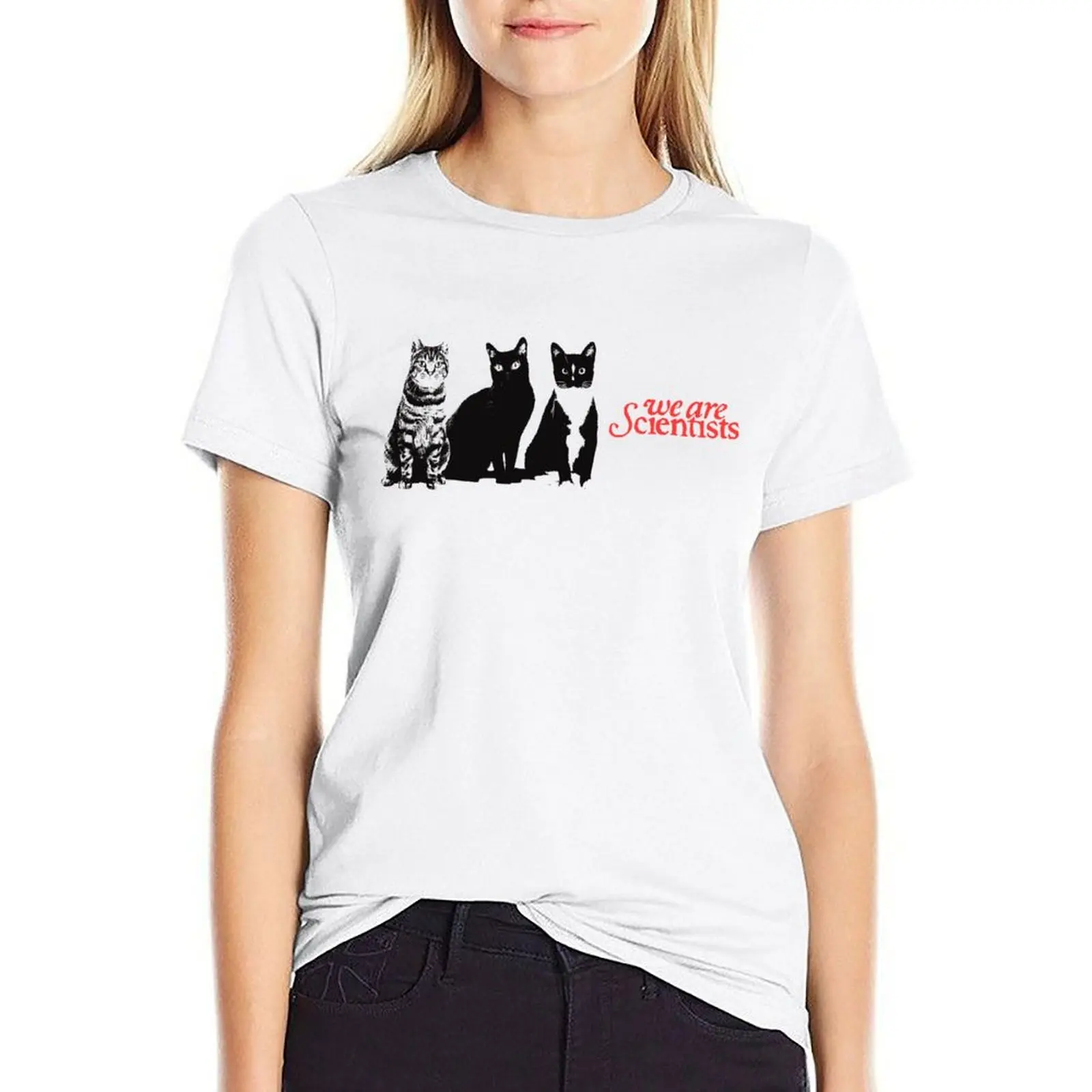 We Are Scientists - Band T-shirt plus size tops funny oversized workout shirts for Women
We Are Scientists - Band T-shirt plus size tops funny oversized workout shirts for Women