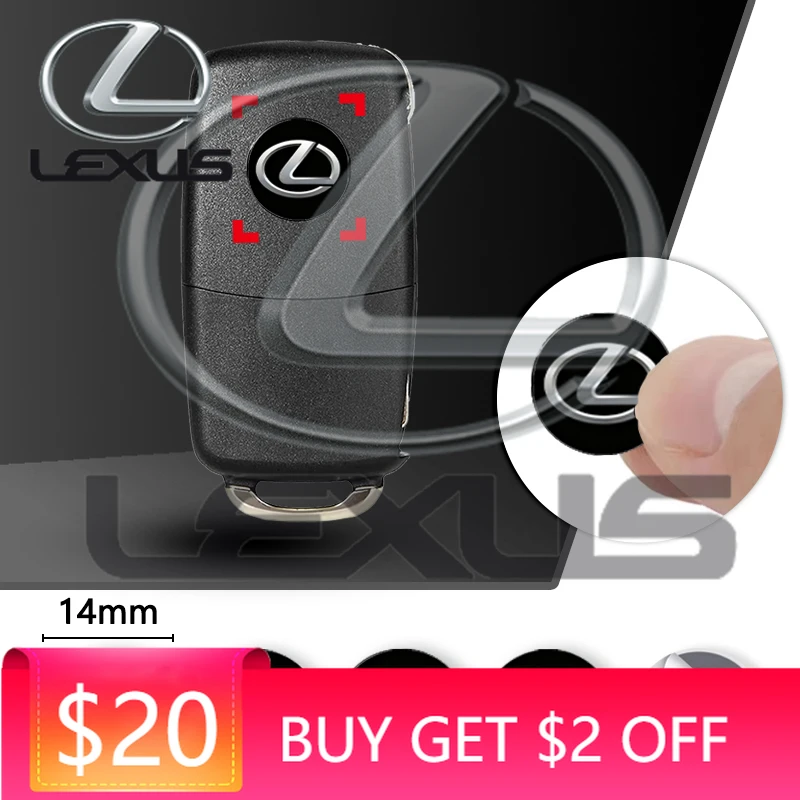 Emblems Car Remote Key Emblem Sticker Aluminum Keys Decoration Decal For Lexus F SPORT ES RX NX LS UX LM LX GX LC RZ IS CT GS RC
Emblems Car Remote Key Emblem Sticker Aluminum Keys Decoration Decal For Lexus F SPORT ES RX NX LS UX LM LX GX LC RZ IS CT GS RC