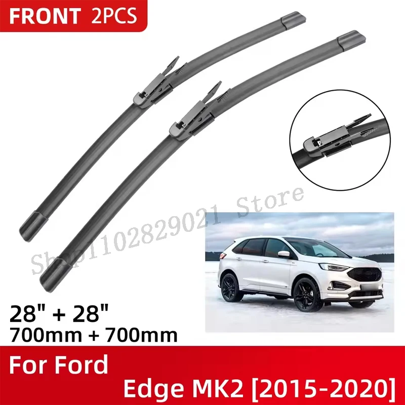 Front Wiper Blades For Ford Edge MK2 2015-2020 Windshield Windscreen Window 28"+28" 2015 2016 2017 2018 2019 2020
Front Wiper Blades For Ford Edge MK2 2015-2020 Windshield Windscreen Window 28"+28" 2015 2016 2017 2018 2019 2020