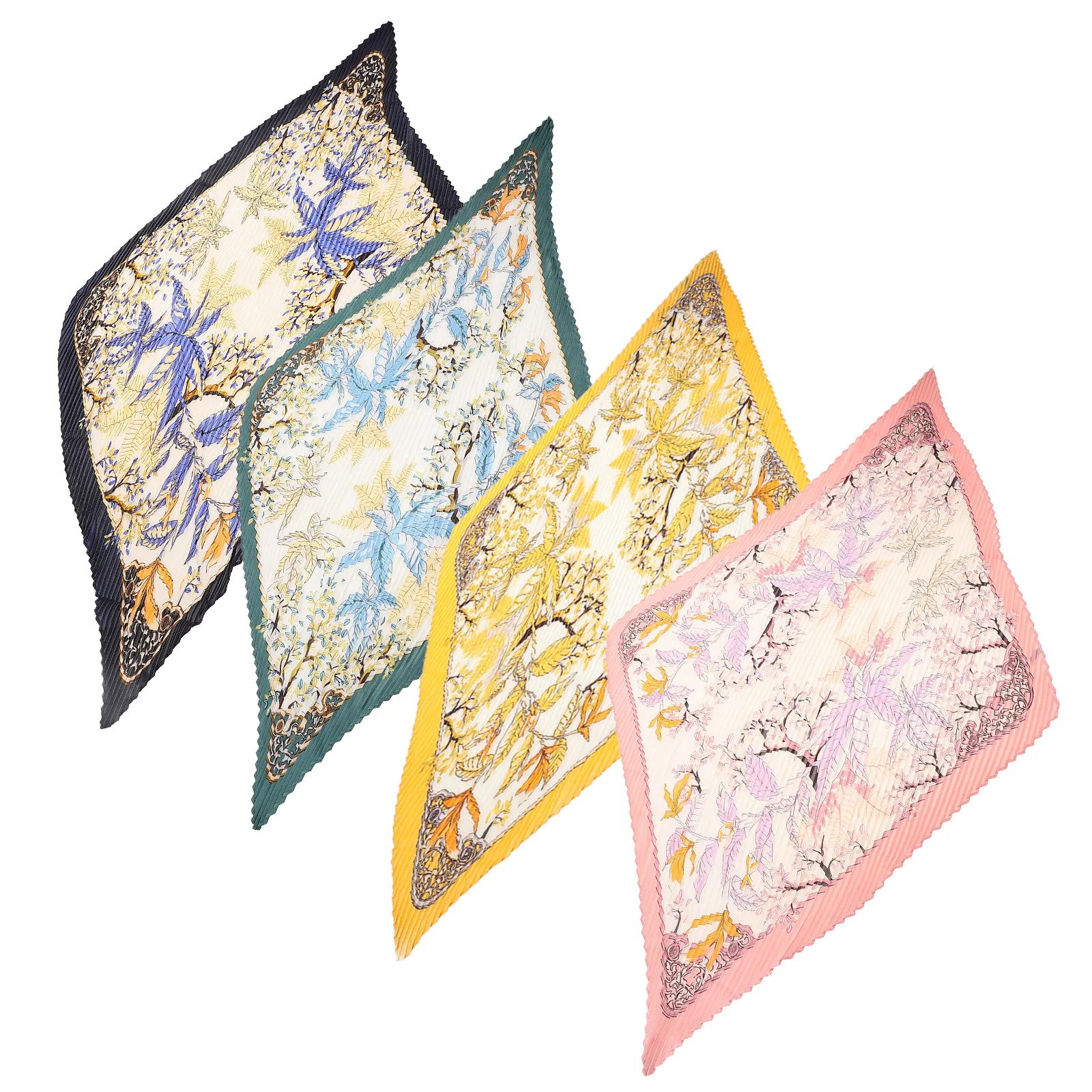 4Pcs Rhombus Lightweight Rhombus Scarf Crumpled Women Head Wrap Summer Fashion Neck Small Summer Fall
4Pcs Rhombus Lightweight Rhombus Scarf Crumpled Women Head Wrap Summer Fashion Neck Small Summer Fall