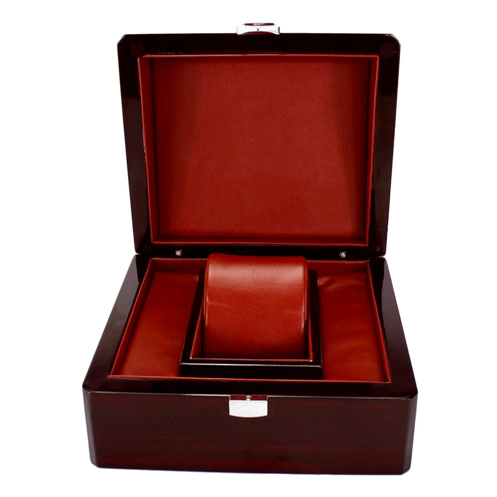Black Single Slot Wooden Jewelry Watch Display Case Box Storage Rack Holder
Black Single Slot Wooden Jewelry Watch Display Case Box Storage Rack Holder