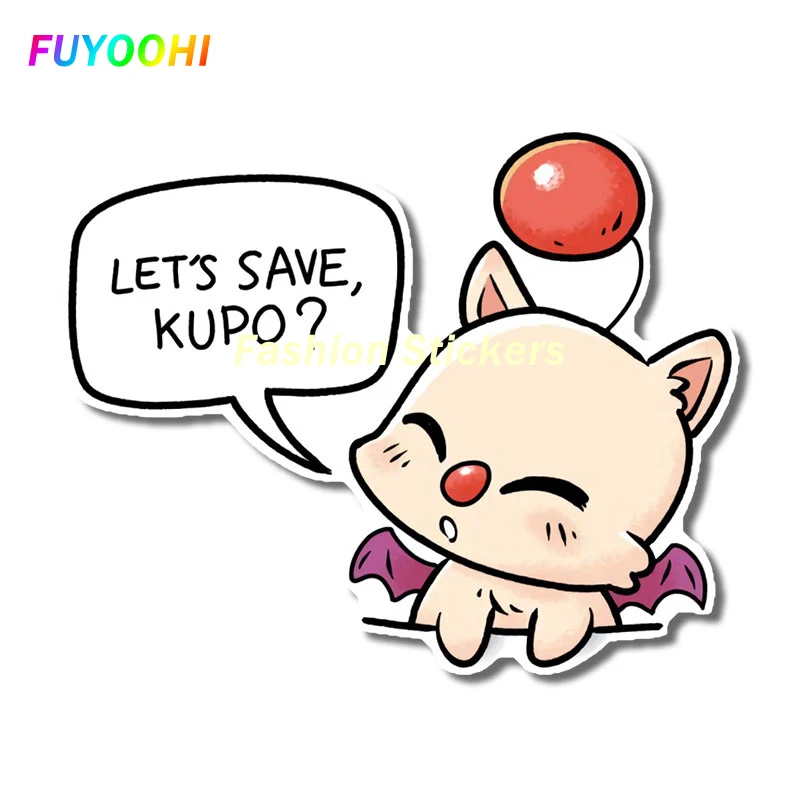 FUYOOHI Play Stickers for FINAL FANTASY Moogle Car Stickers Waterproof Simple Vinyl Decals Scratch-Proof Windows Trunk Decor
FUYOOHI Play Stickers for FINAL FANTASY Moogle Car Stickers Waterproof Simple Vinyl Decals Scratch-Proof Windows Trunk Decor