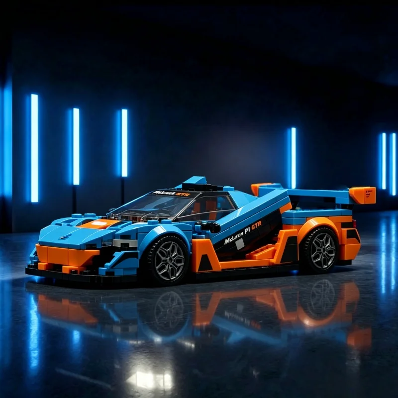 Blue Orange Sports Car Building Blocks MOC Model Vehicle Kit Assembly Toy for Adults Car Lovers Collectible Display Ornament
Blue Orange Sports Car Building Blocks MOC Model Vehicle Kit Assembly Toy for Adults Car Lovers Collectible Display Ornament