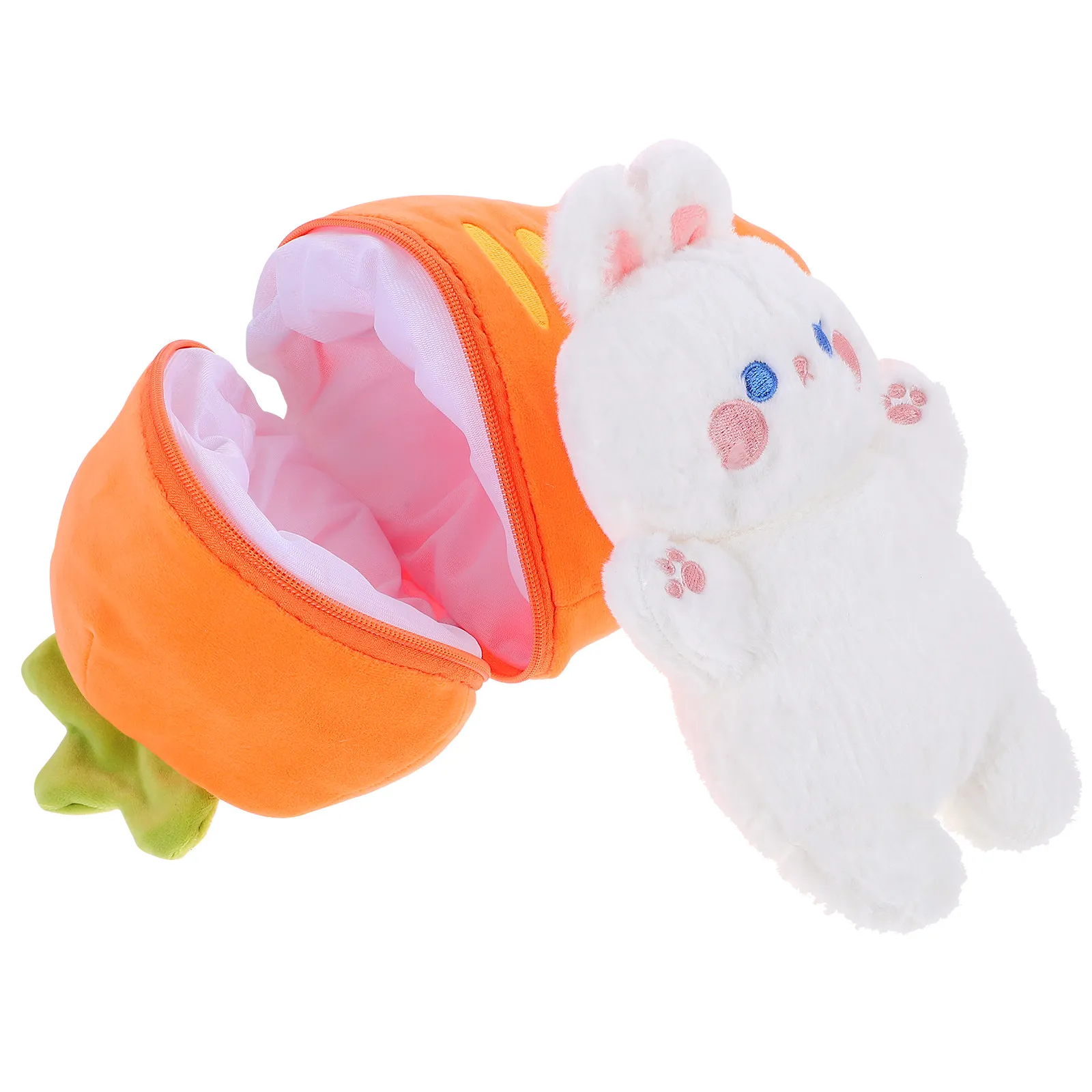 Carrot Bunny Stuffed Animal Bright Color Fine Workmanship Adorable Bunny Carrot Shape Stuffed Animal for Kids Girls Teens Home
Carrot Bunny Stuffed Animal Bright Color Fine Workmanship Adorable Bunny Carrot Shape Stuffed Animal for Kids Girls Teens Home