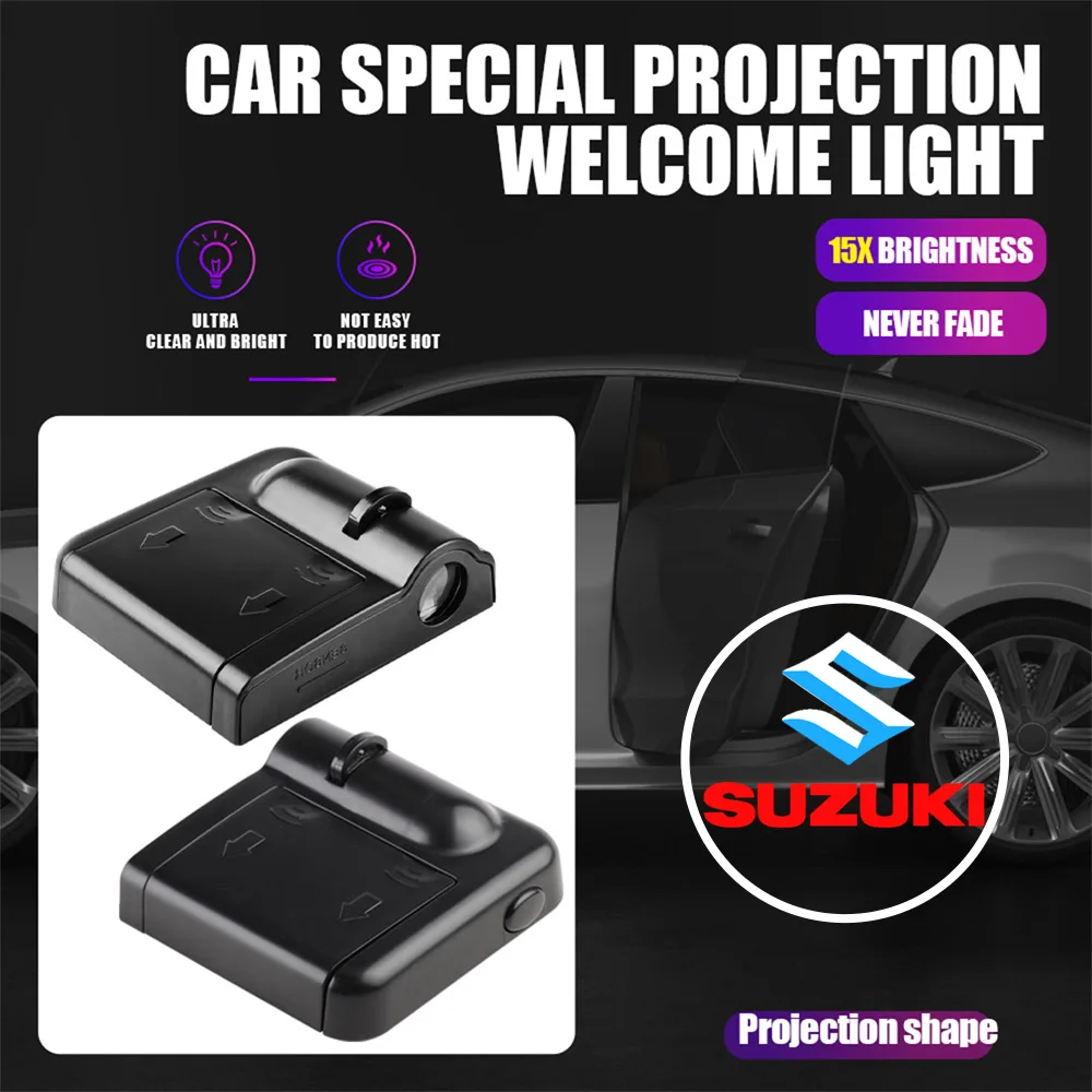 2pc Led HD Car Door Welcome Light Logo Laser Car Door Projector Lamp For Suzuki Baleno SX4 Alto Grand Swift Jimny Vitara Samurai
2pc Led HD Car Door Welcome Light Logo Laser Car Door Projector Lamp For Suzuki Baleno SX4 Alto Grand Swift Jimny Vitara Samurai