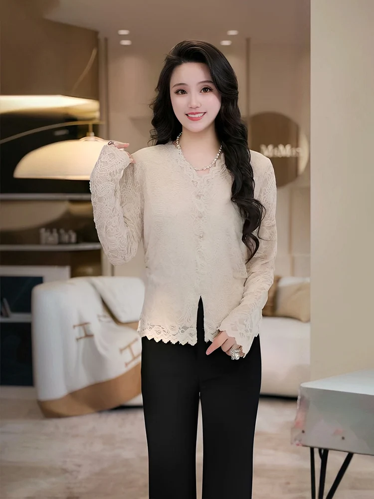 Женский базовый слой V-Ne Lace irt для похудения, универсальный весенне-осенний дизайн, повседневный Sle Long Sve, дышащий, приятный для кожи
Женский базовый слой V-Ne Lace irt для похудения, универсальный весенне-осенний дизайн, повседневный Sle Long Sve, дышащий, приятный для кожи