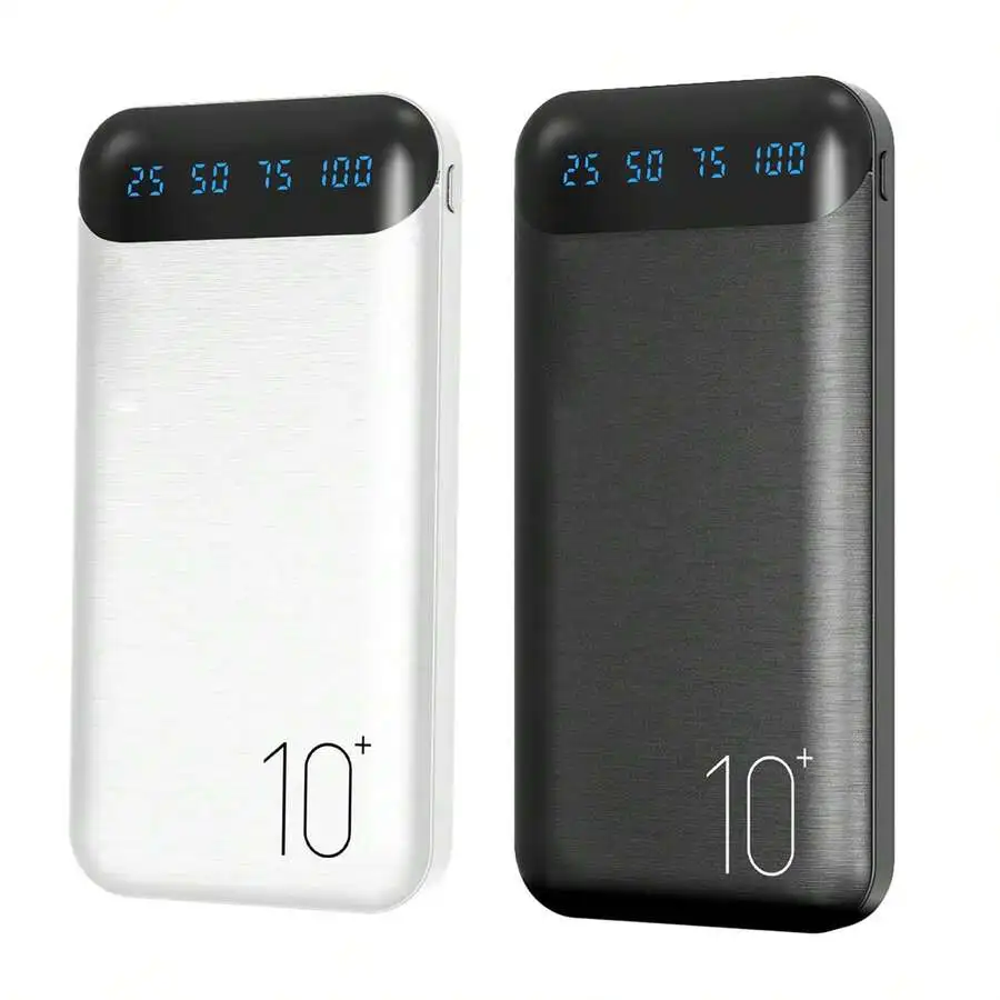 2-Pack 10000mAh Power Bank Portable Charger With 2 USB Outputs, Compatible With Xiaomi, Oneplus, Smartphones And Tablets Etc. Super Fast Charging, LED Power Display, USB And Type-C Ports. Stable Lithium Polymer Battery, Suitable For Outdoor Use, Shopping,
2-Pack 10000mAh Power Bank Portable Charger With 2 USB Outputs, Compatible With Xiaomi, Oneplus, Smartphones And Tablets Etc. Super Fast Charging, LED Power Display, USB And Type-C Ports. Stable Lithium Polymer Battery, Suitable For Outdoor Use, Shopping,