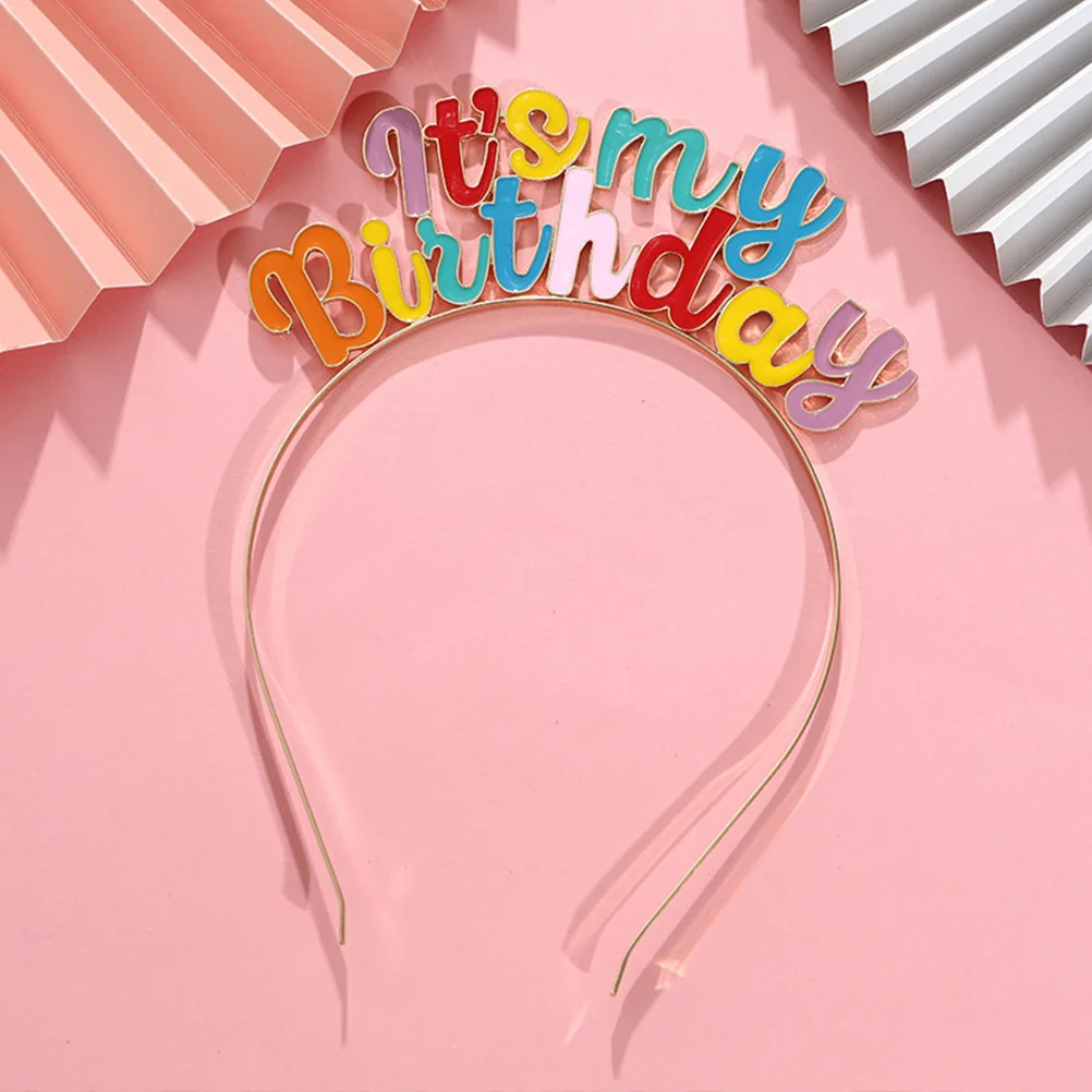Birthday Hairband Head Decor Bands Belt Headband Happy Metal for Women Accessories
Birthday Hairband Head Decor Bands Belt Headband Happy Metal for Women Accessories