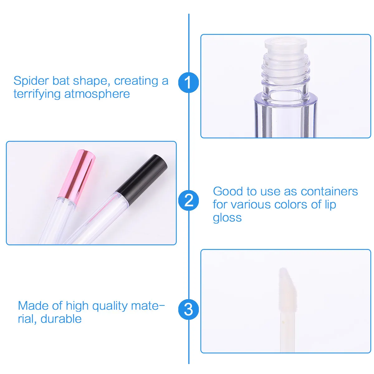 Lip Gloss Empty Tube Set Refillable Bottles Containers Tubes DIY Color Plastic Eco Friendly Travel Size
Lip Gloss Empty Tube Set Refillable Bottles Containers Tubes DIY Color Plastic Eco Friendly Travel Size