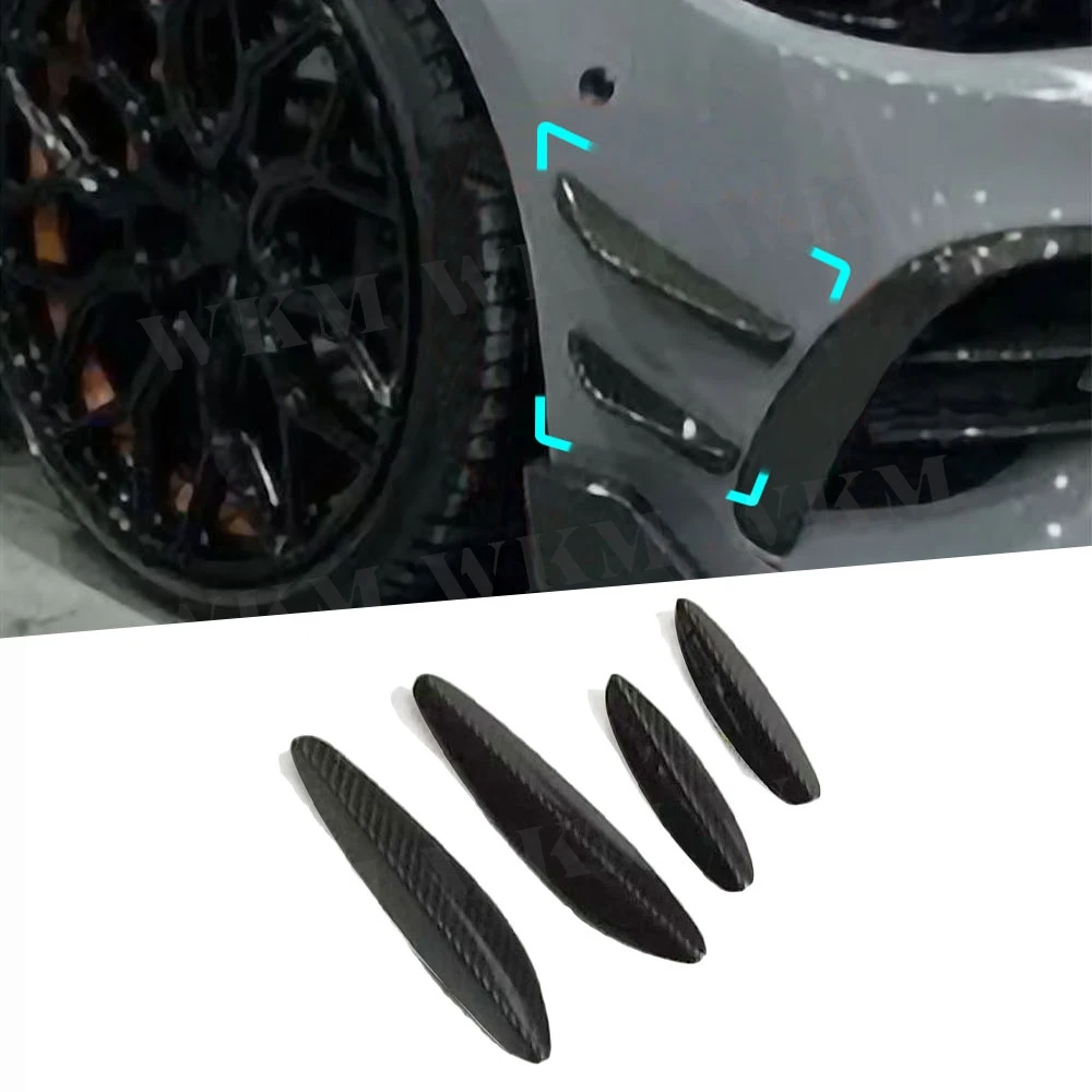 For E Class Dry Carbon Fiber Car Front Side Fin Canards Splitters Vent Trim For Benz C238 E53 Couper 2021-2023 Car Accessories
For E Class Dry Carbon Fiber Car Front Side Fin Canards Splitters Vent Trim For Benz C238 E53 Couper 2021-2023 Car Accessories