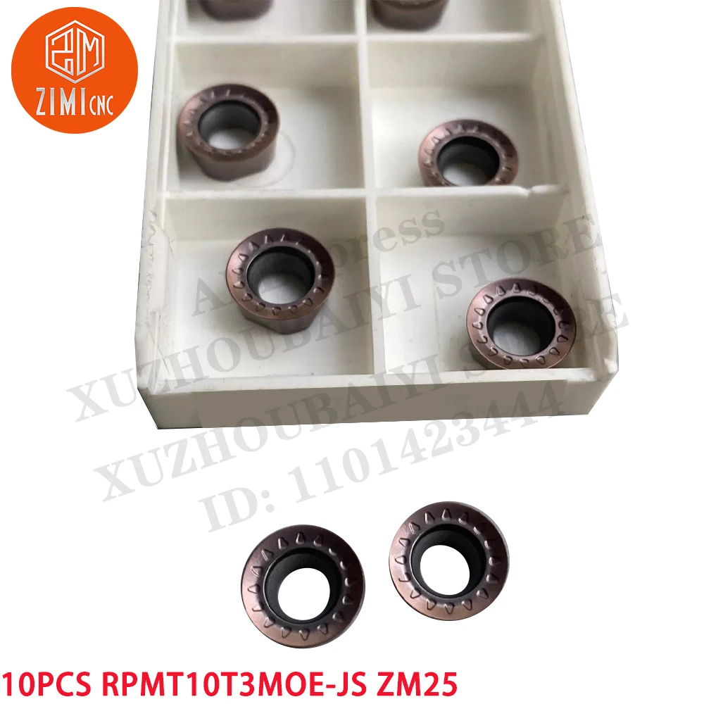 10PC RPMT10T3MOE-JS ZM25 RPMT фрезерная твердосплавная вставка Режущий инструмент с ЧПУ Токарный станок по металлу механический Для стали нержавеющей стали чугуна
10PC RPMT10T3MOE-JS ZM25 RPMT фрезерная твердосплавная вставка Режущий инструмент с ЧПУ Токарный станок по металлу механический Для стали нержавеющей стали чугуна