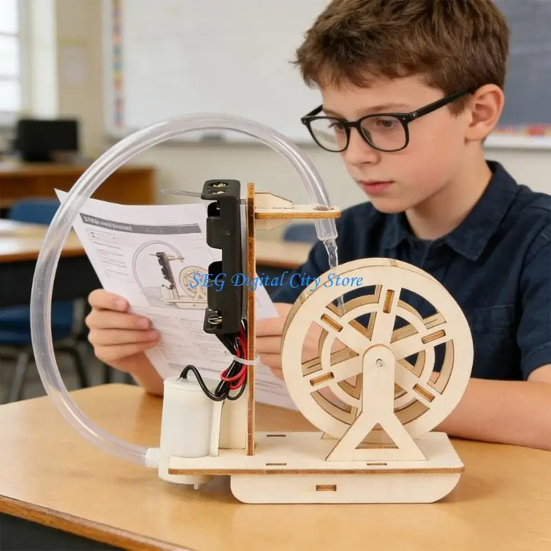 U75B Wooden Hydraulic Water Wheel Model Set for Classroom Teaching Demonstration
U75B Wooden Hydraulic Water Wheel Model Set for Classroom Teaching Demonstration