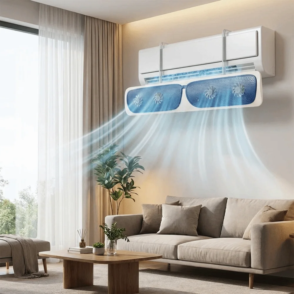 Silent Air Conditioner Windshield Windproof Anti Direct Blowing Wind Direction Baffle Hanging Energy Saving
Silent Air Conditioner Windshield Windproof Anti Direct Blowing Wind Direction Baffle Hanging Energy Saving