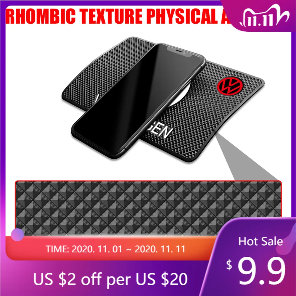 Car PVC Anti-Slip Mat Silicone Dashboard Non-Slip Pad For Volkswagen Golf Passat B5 Jetta Tiguan Polo Bora Beetle Vento Sharan
Car PVC Anti-Slip Mat Silicone Dashboard Non-Slip Pad For Volkswagen Golf Passat B5 Jetta Tiguan Polo Bora Beetle Vento Sharan