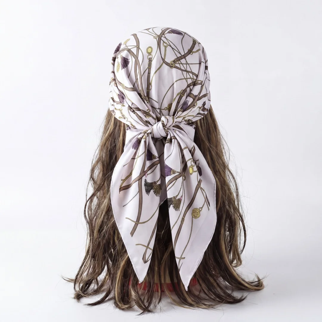 Scarf Print Hijab Bandana Handkerchief Silk Scarves Woman Headscarf Square Shawl Wraps Neckerchief Turban Headband Foulards
Scarf Print Hijab Bandana Handkerchief Silk Scarves Woman Headscarf Square Shawl Wraps Neckerchief Turban Headband Foulards