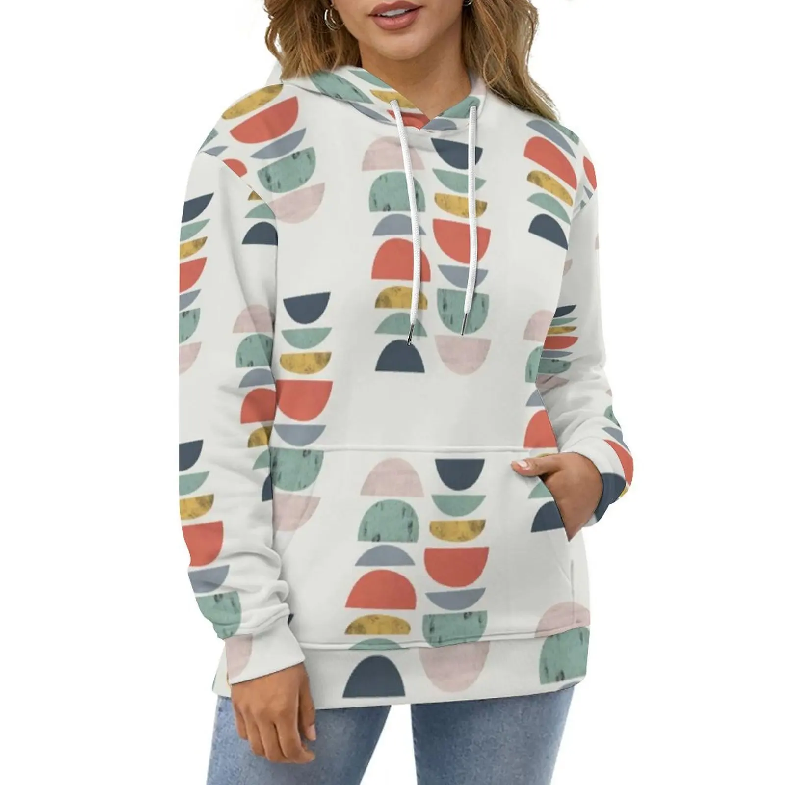 Nordic Pattern Casual Hoodies Retro Mid Century Funny Hoodie Women Long Sleeve Hip Hop Custom Loose Oversize Sweatshirts
Nordic Pattern Casual Hoodies Retro Mid Century Funny Hoodie Women Long Sleeve Hip Hop Custom Loose Oversize Sweatshirts