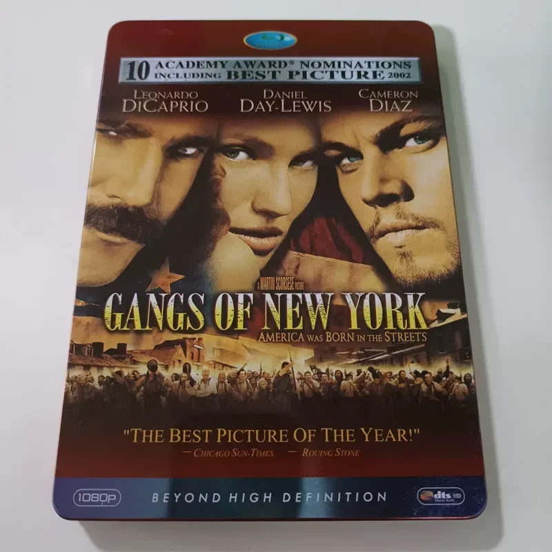 High Definition DVD-9 CD Gangsters of New York 2002 Drama Crime Movie Special Collector's Edition 2-Disc Set
High Definition DVD-9 CD Gangsters of New York 2002 Drama Crime Movie Special Collector's Edition 2-Disc Set