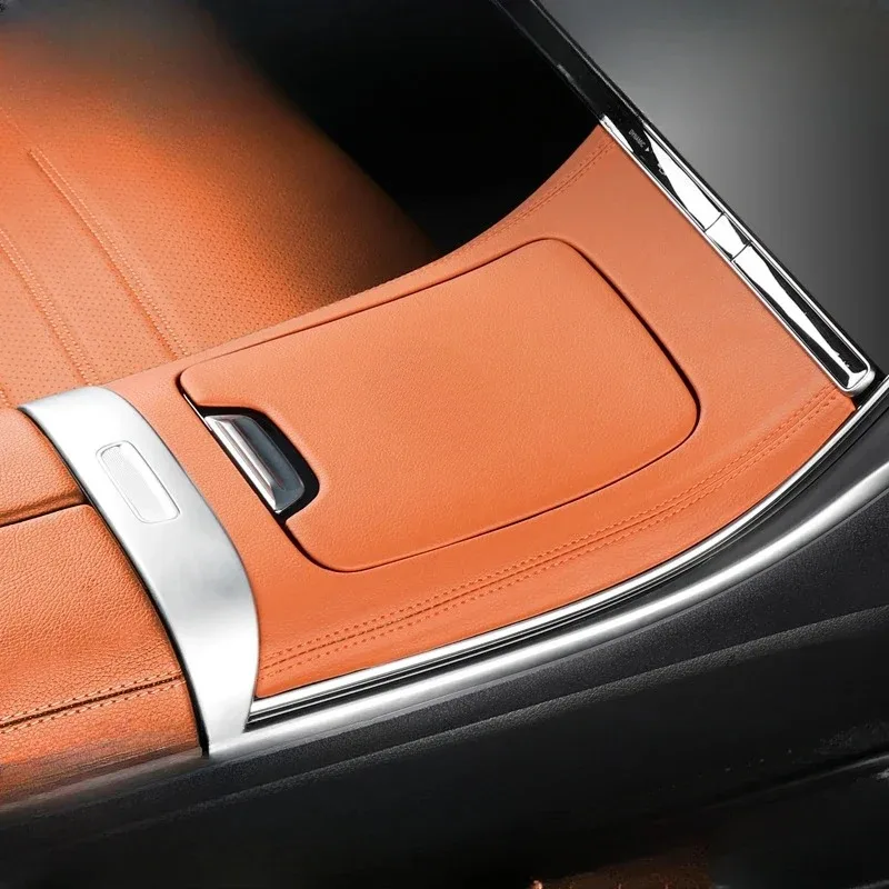 For Mercedes Benz GLC X254 2023-2026 ABS Leather Brown Car Center Console Panel Cover Trim Interior Accessories
For Mercedes Benz GLC X254 2023-2026 ABS Leather Brown Car Center Console Panel Cover Trim Interior Accessories