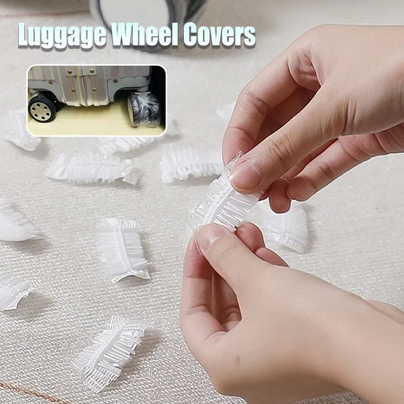 50/100Pcs Luggage Wheel Covers Dustproof Universal Wheels Mikes Cover Elastic Sleeve For Office Chair Wheel Protect Film
50/100Pcs Luggage Wheel Covers Dustproof Universal Wheels Mikes Cover Elastic Sleeve For Office Chair Wheel Protect Film