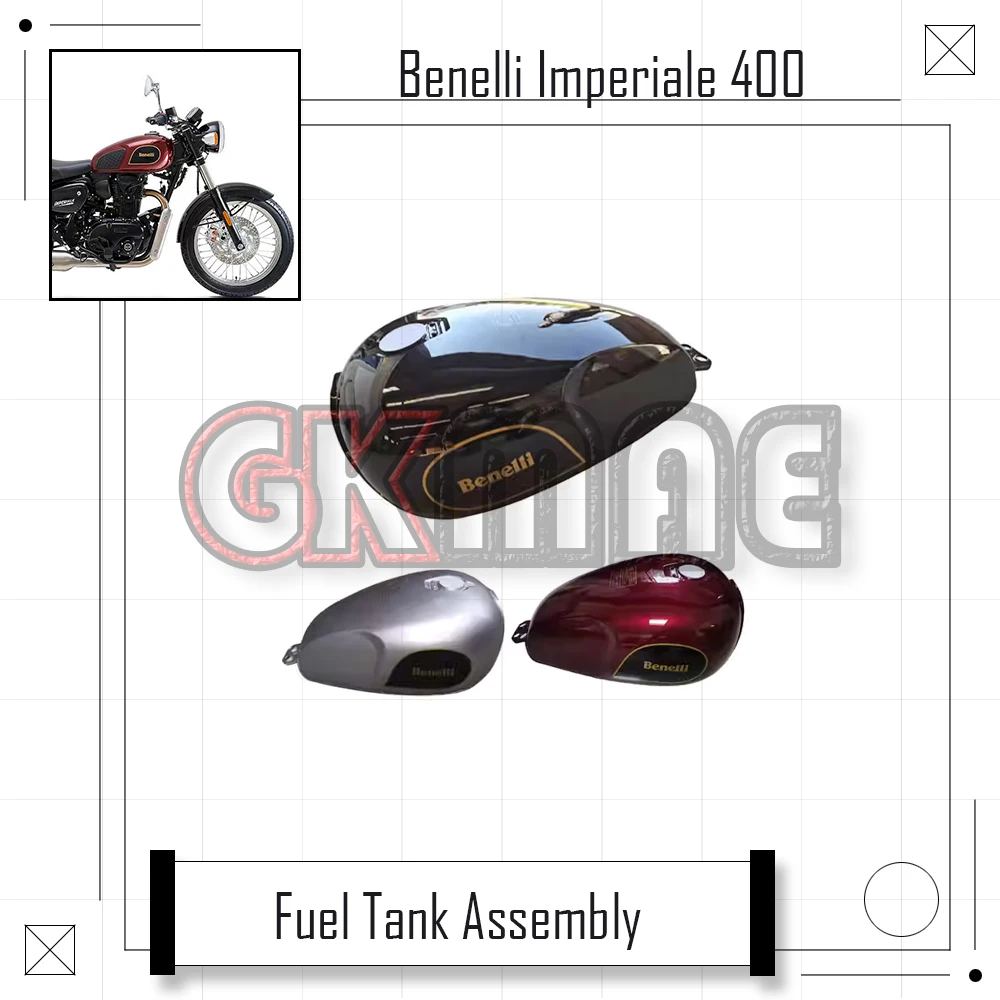 For Benelli BJ Imperiale 400 Motorcycle Original Fuel Tank Assembly Tank Oil Tank Oil Can Fit BJ400-8 Imperiale400
For Benelli BJ Imperiale 400 Motorcycle Original Fuel Tank Assembly Tank Oil Tank Oil Can Fit BJ400-8 Imperiale400