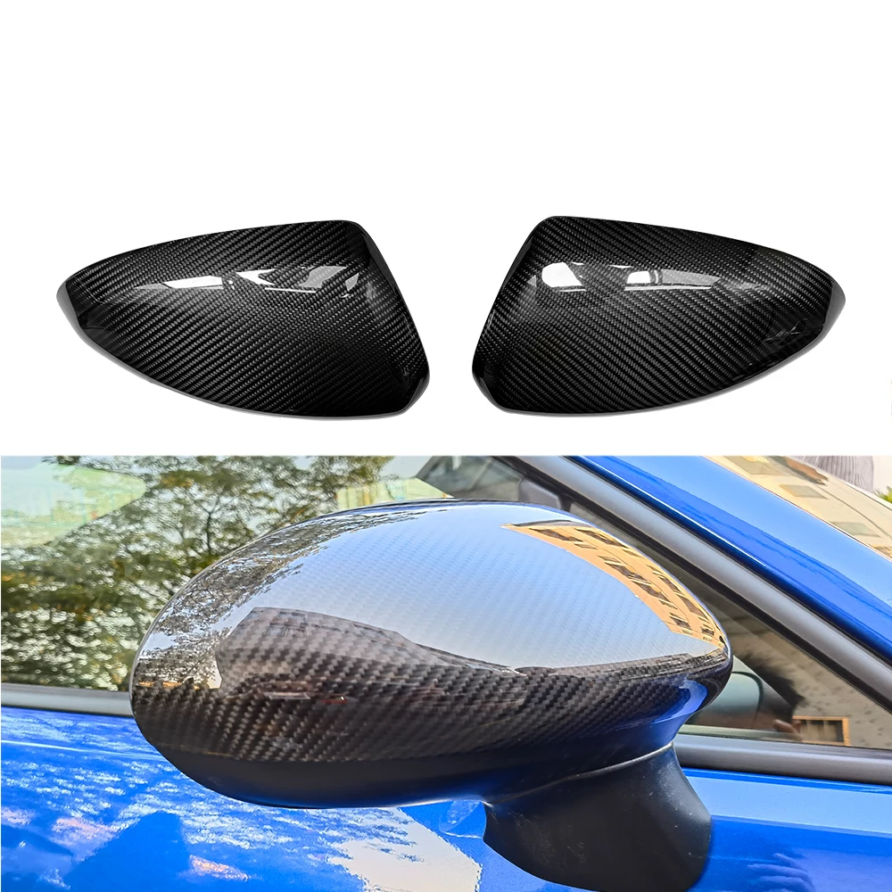 For Toyota 86 Subaru BRZ 2021up Real Dry Carbon Fiber Side Door Rearview Mirror Cover Mirror Caps
For Toyota 86 Subaru BRZ 2021up Real Dry Carbon Fiber Side Door Rearview Mirror Cover Mirror Caps