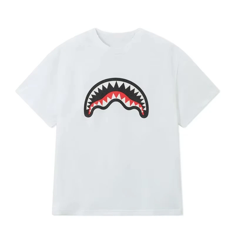 Summer Trend SprayGround Shark-mouth Printed Short-sleeved T-shirt Men's American Casual and Comfortable T-shirt Top
Summer Trend SprayGround Shark-mouth Printed Short-sleeved T-shirt Men's American Casual and Comfortable T-shirt Top