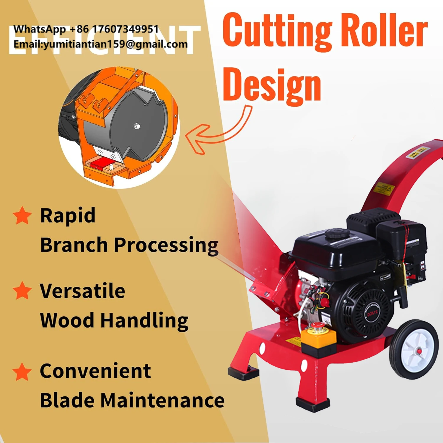 Заводская цена, промышленный измельчитель деревьев, 7 л.с./3600 об/мин, дробилка по дереву, изготовление тирса, газовый мульчер, измельчитель, измельчитель древесины
Заводская цена, промышленный измельчитель деревьев, 7 л.с./3600 об/мин, дробилка по дереву, изготовление тирса, газовый мульчер, измельчитель, измельчитель древесины