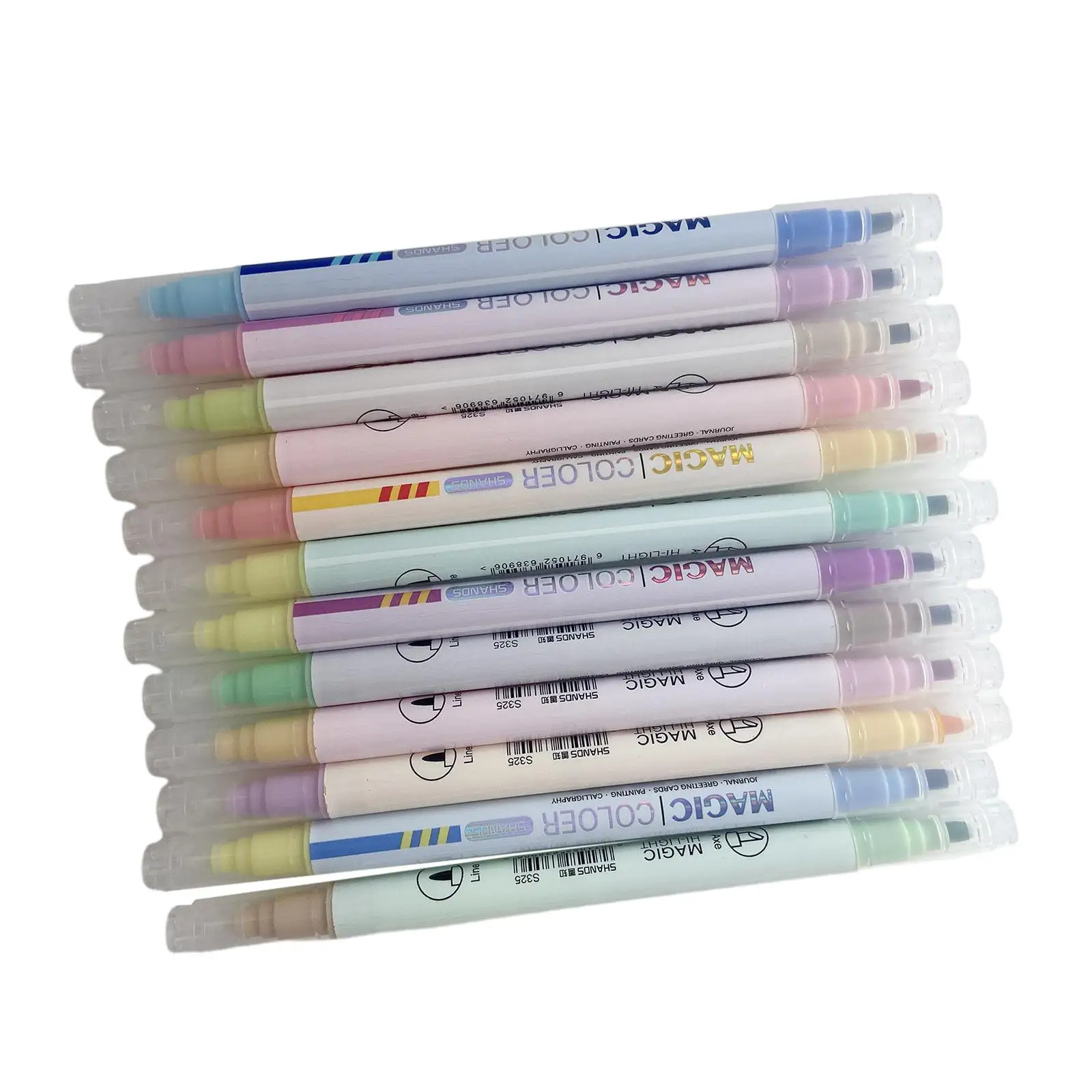 12x Colored Pen Highlighter Pen for Art Project Scrapbook Diaries Journaling
12x Colored Pen Highlighter Pen for Art Project Scrapbook Diaries Journaling
