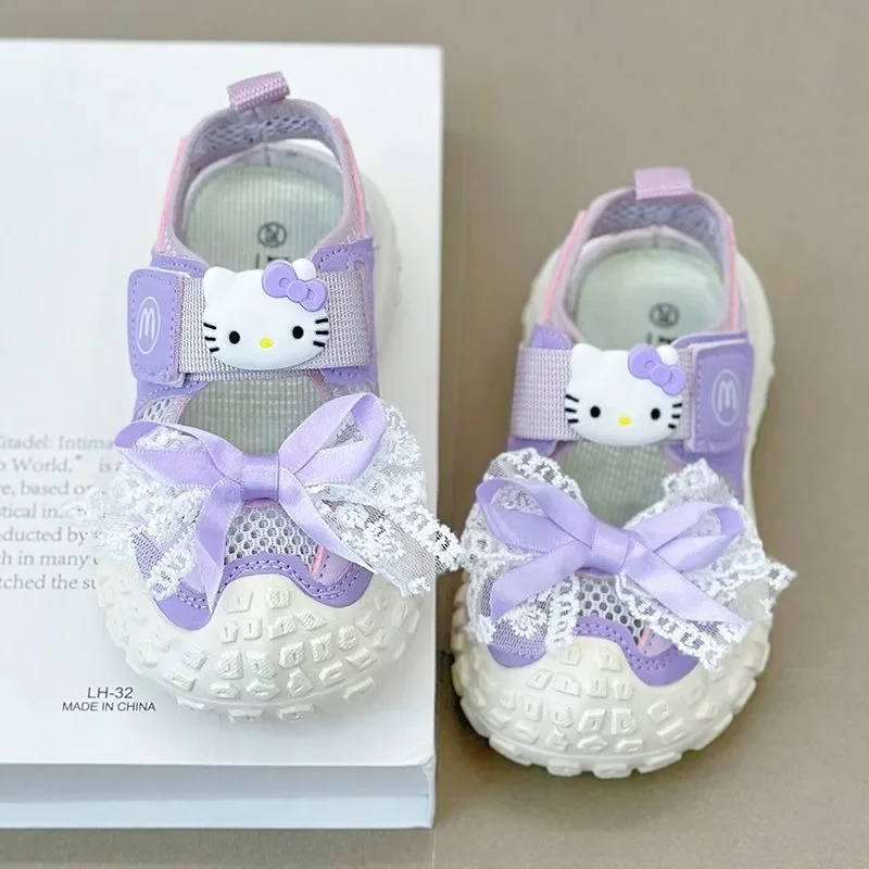 2025 Summer New Cute Soft Sole Sports Sneakers Girly Heart Hello Kitty Kawaii Sanrio Anime Casual Sandals Gifts for Kids
2025 Summer New Cute Soft Sole Sports Sneakers Girly Heart Hello Kitty Kawaii Sanrio Anime Casual Sandals Gifts for Kids