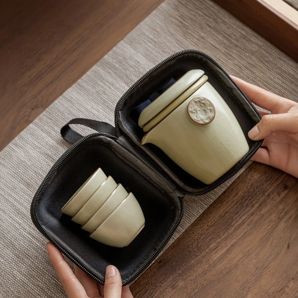 BAQIANHANG portable ceramic tea ceremony set wagon, traditional portable 3 person Tiport/Tipo One Tiport
BAQIANHANG portable ceramic tea ceremony set wagon, traditional portable 3 person Tiport/Tipo One Tiport