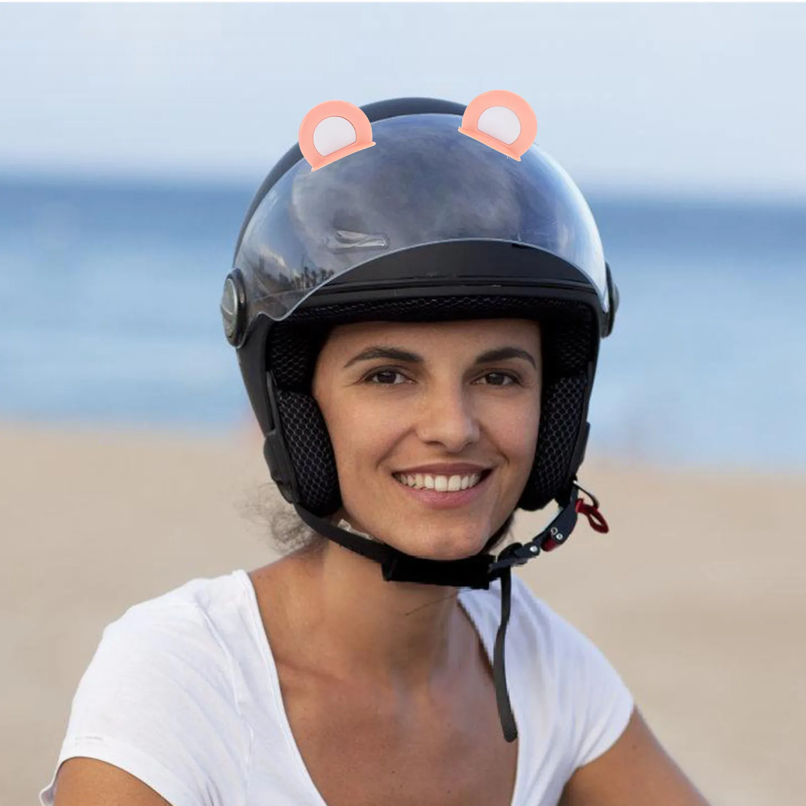 1Pair Bear Ear Decorations Adorable Motorcycle Accessories for Women Bike Helmets Electric Scooter Decorative
1Pair Bear Ear Decorations Adorable Motorcycle Accessories for Women Bike Helmets Electric Scooter Decorative