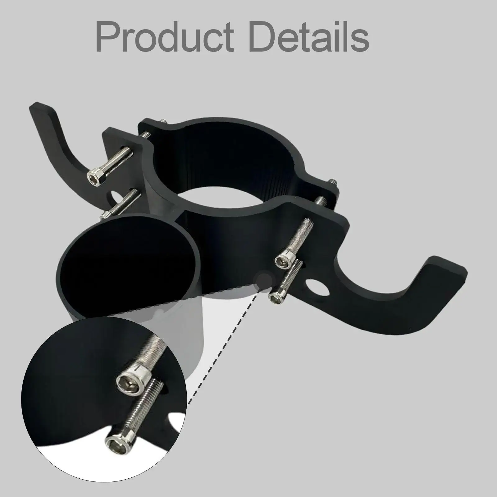 Durable 7 Way Plug Trailer Towing Organizer Black Chain Wire Harness Bracket for RV Trailer Connector Holder
Durable 7 Way Plug Trailer Towing Organizer Black Chain Wire Harness Bracket for RV Trailer Connector Holder
