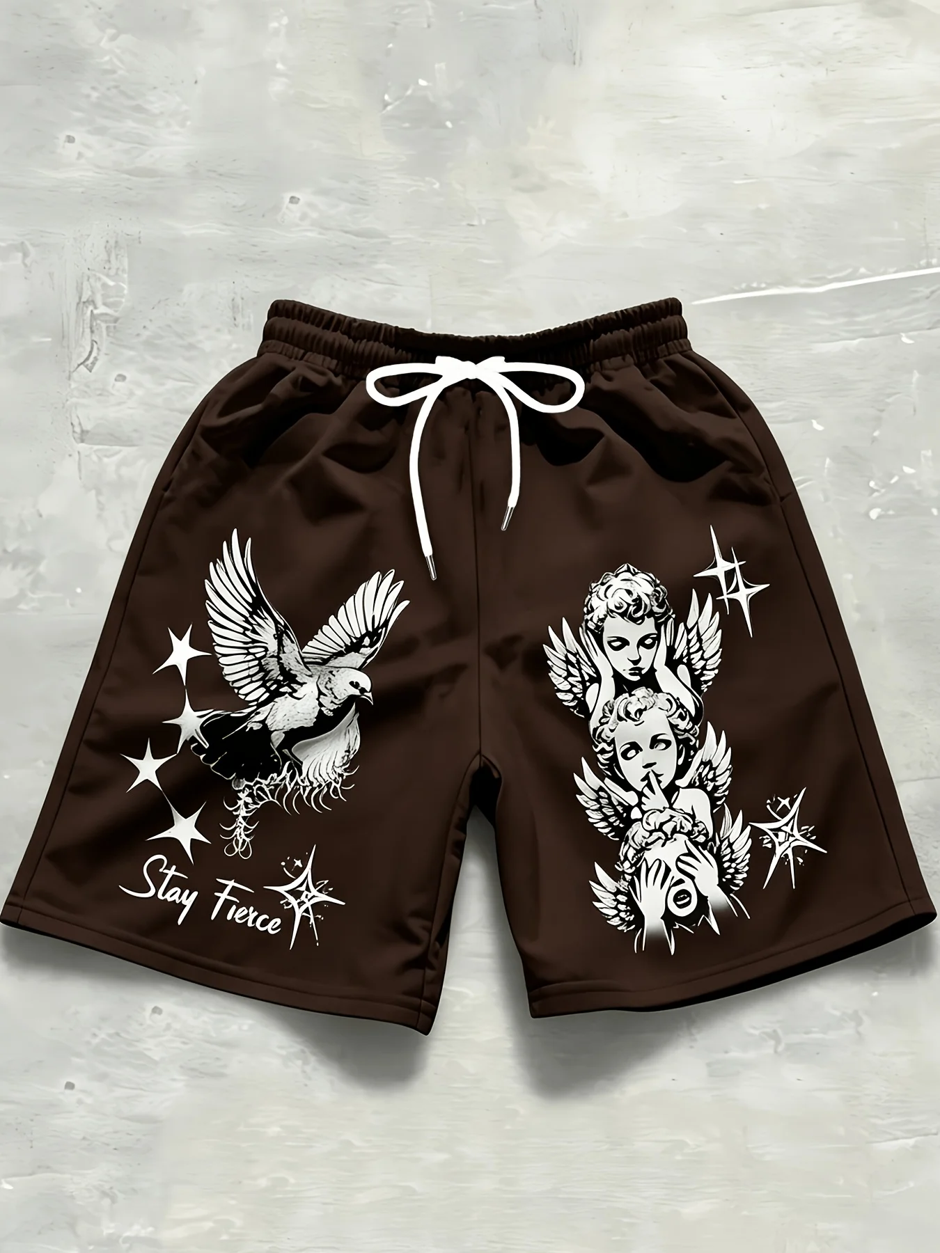 2026 Summer Best-selling Outdoor Sports Casual Fashion Comfortable Simple Angel Patterned Printed Men's Shorts
2026 Summer Best-selling Outdoor Sports Casual Fashion Comfortable Simple Angel Patterned Printed Men's Shorts