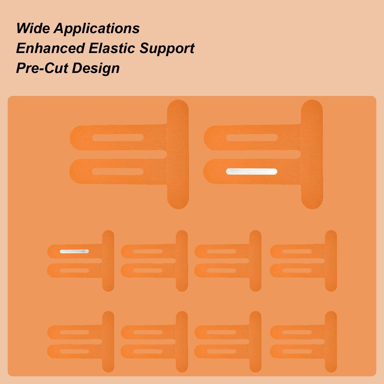 Knee Tape Kinesiology Muscle Tape Bandage Precut Sports Strap Band Waterproof Muscle Patches 10 Pieces For Rock Climbing Cycling 
Knee Tape Kinesiology Muscle Tape Bandage Precut Sports Strap Band Waterproof Muscle Patches 10 Pieces For Rock Climbing Cycling