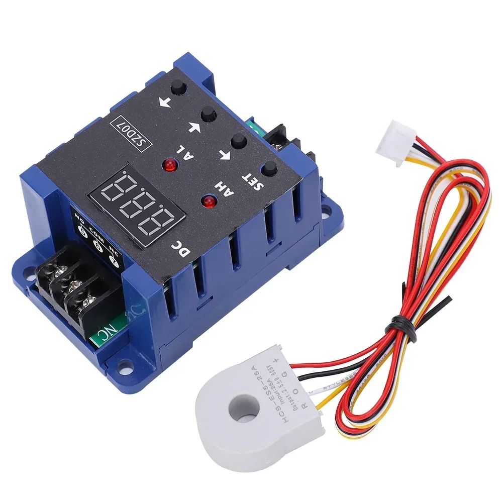 DC Digital Ammeter Current Overlimit Alarm Overload Protection SZD07 DC8-35V Digital Ammeter Module
DC Digital Ammeter Current Overlimit Alarm Overload Protection SZD07 DC8-35V Digital Ammeter Module