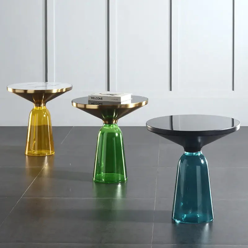 Nordic Luxury Glass Coffee Table Model Room Sofa Side Table Combination Modern Simple Living Room Round Table F
Nordic Luxury Glass Coffee Table Model Room Sofa Side Table Combination Modern Simple Living Room Round Table F