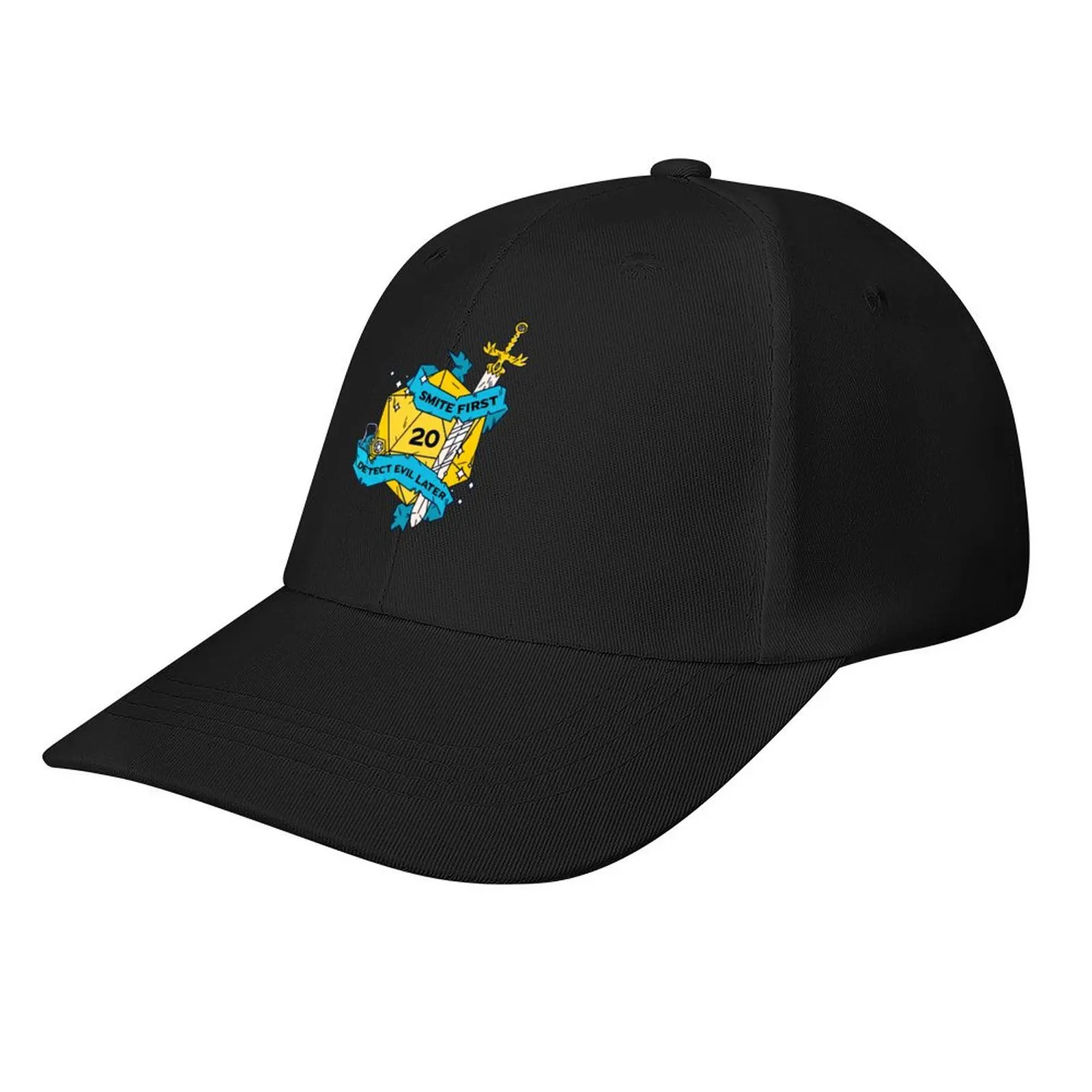 Tabletop RPG Paladin - Smite First, Detect Evil Later Baseball Cap New Hat golf hat genuine fashionable Men Golf Wear Women's
Tabletop RPG Paladin - Smite First, Detect Evil Later Baseball Cap New Hat golf hat genuine fashionable Men Golf Wear Women's