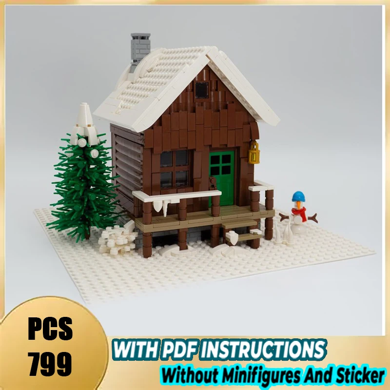 Exquisite brand new MOC building blocks Snowy Winter Cabin technical modules bricks model gift Christmas toy DIY assembly set
Exquisite brand new MOC building blocks Snowy Winter Cabin technical modules bricks model gift Christmas toy DIY assembly set