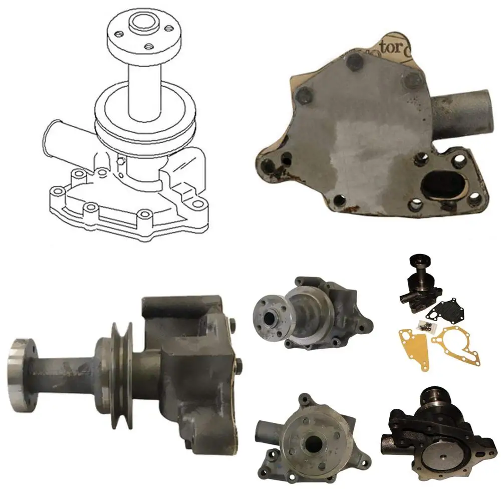 Water Pump with Pulley for Compact Tractors 1500-1900 Series
Water Pump with Pulley for Compact Tractors 1500-1900 Series