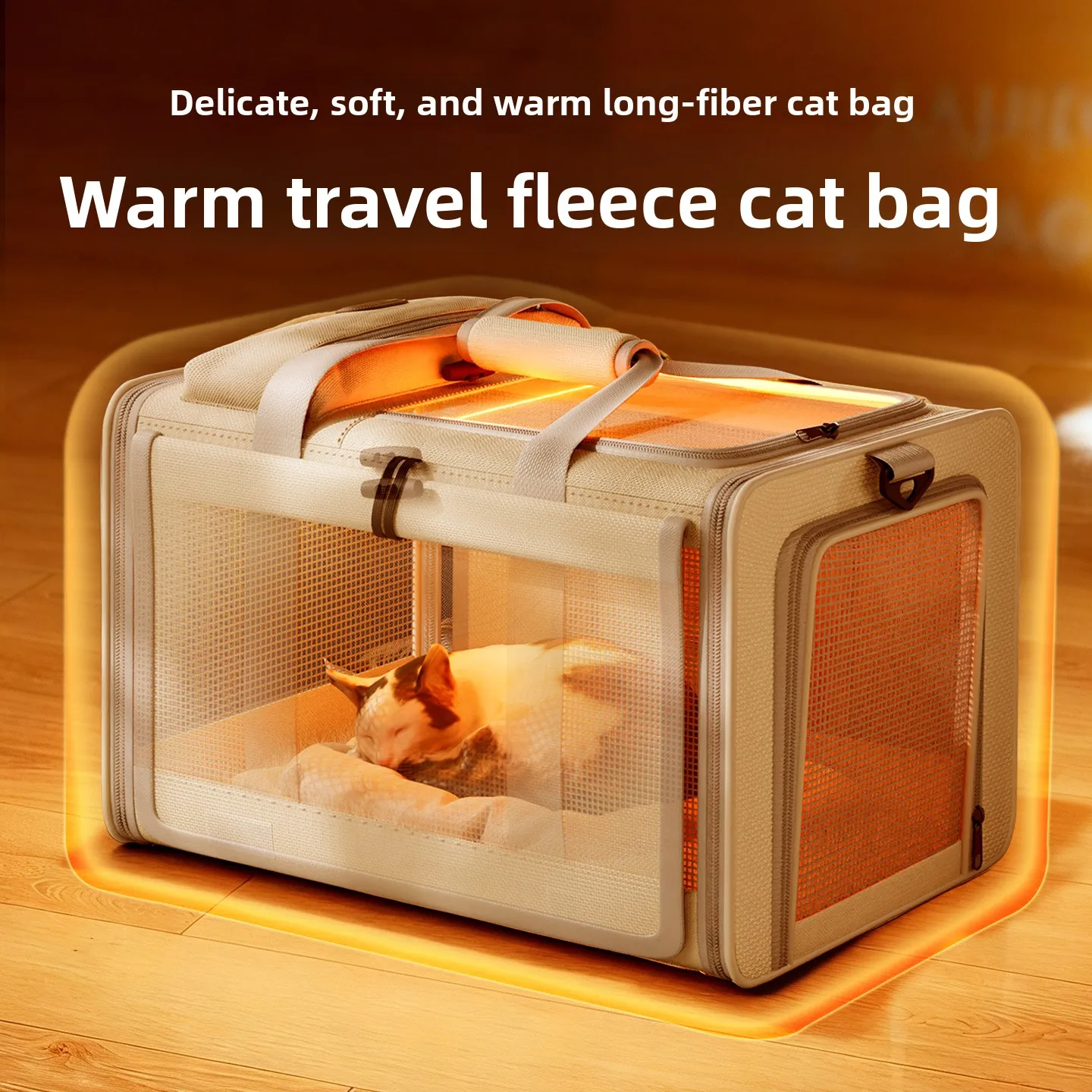 Large Capacity Backpack Portable Winter Warm Outdoor Pet Bag Foldable Car Carrier Suitable for All Cats Four Seasons Univ...
Large Capacity Backpack Portable Winter Warm Outdoor Pet Bag Foldable Car Carrier Suitable for All Cats Four Seasons Univ...