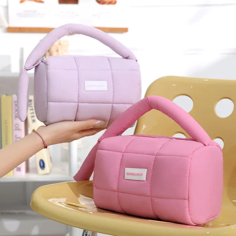 Stylish Hand - carry Lipstick Bag. Large capacity. Dual - use for makeup, great for travel & shopping. Essential for makeup fans
Stylish Hand - carry Lipstick Bag. Large capacity. Dual - use for makeup, great for travel & shopping. Essential for makeup fans
