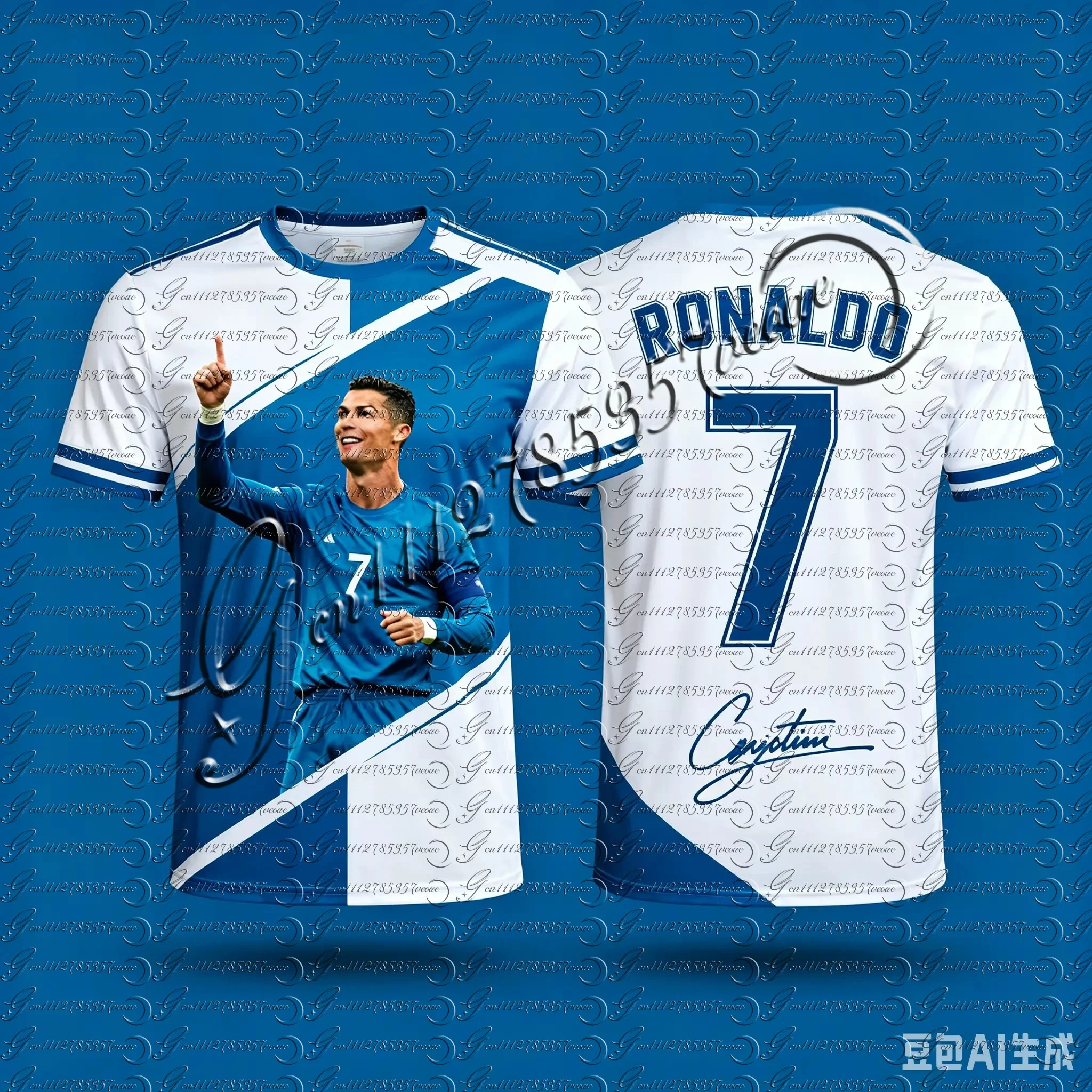 Summer New Product Parent Child Style Ronaldo Fans 2026 Football Shirt T-shirt Casual Sports Fast Drying Breathable T-shirt
Summer New Product Parent Child Style Ronaldo Fans 2026 Football Shirt T-shirt Casual Sports Fast Drying Breathable T-shirt