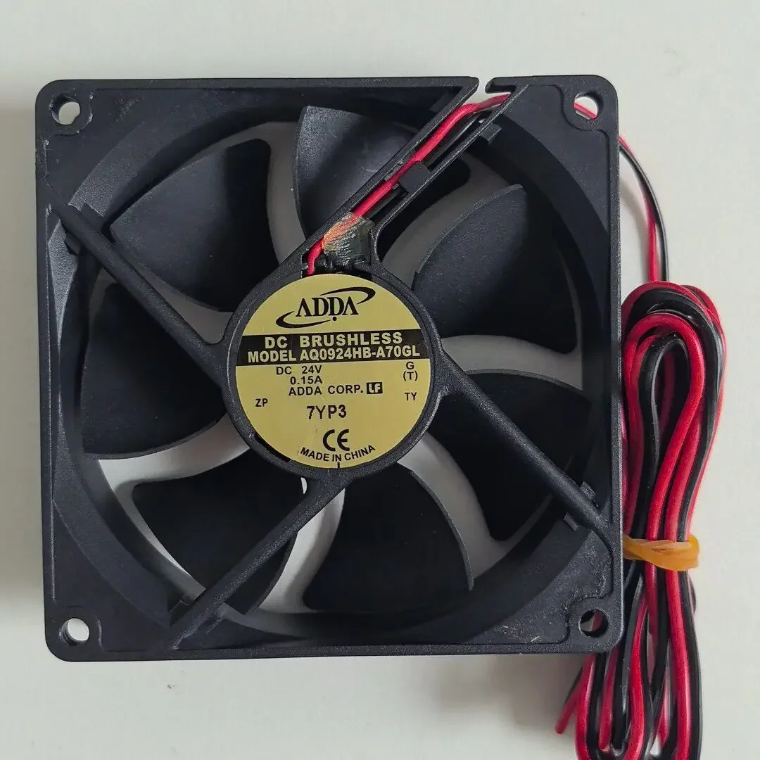 Original AQ0924HB-A70GL 24V 0.15A 9025 Waterproof Fan 2-Wire Cooling Fan
Original AQ0924HB-A70GL 24V 0.15A 9025 Waterproof Fan 2-Wire Cooling Fan